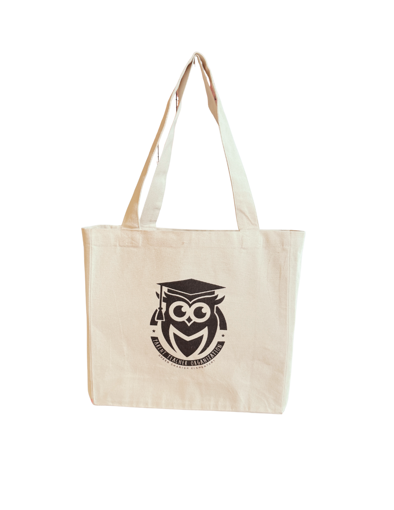 Natural Cotton Canvas Tote Bag with Gusset